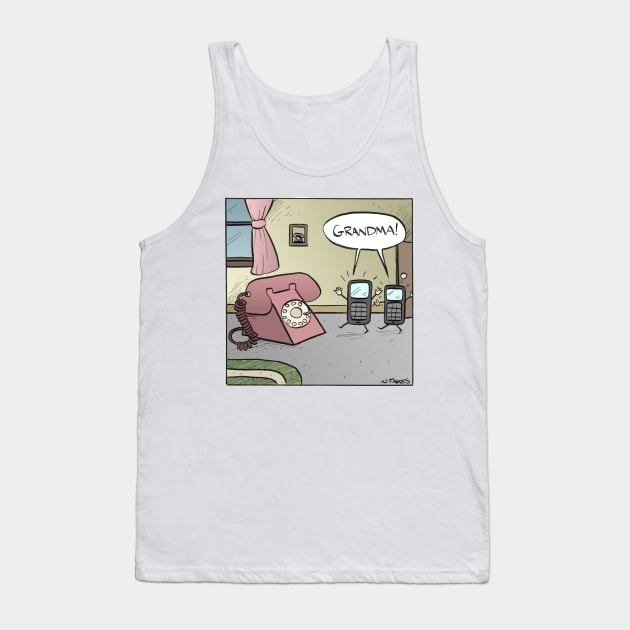 Grandma Tank Top by cartoonistnate